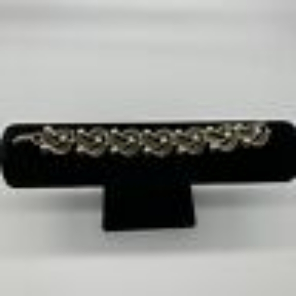 Vintage Lisners 1960's rhinestone bracelet - Picture 3 of 6